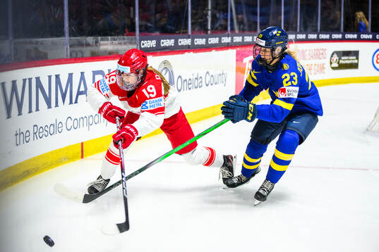 Josephine Asperup of Denmark and Thea Johansson