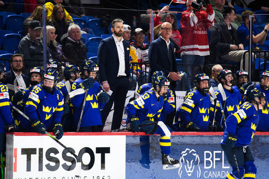 Head coach Ulf Lundberg, Assistant coach Andreas Spångberg