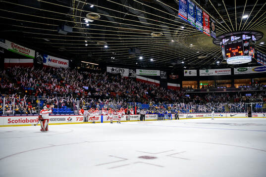 Interior view of Adirondack Bank Center