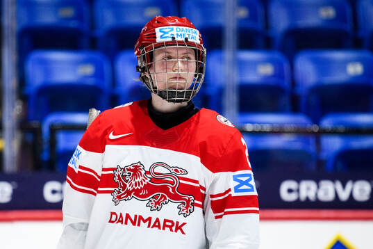 Kristine Melberg of Denmark looks dejected