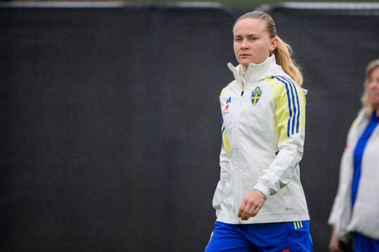 Matilda Vinberg of Sweden of the women's national football