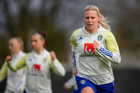 Josefine Rybrink of Sweden of the women's national football