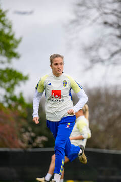Filippa Angeldahl of Sweden of the women's national