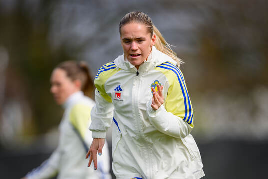 Hanna Lundkvist of Sweden of the women's national football
