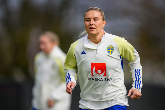 Amanda Nildén of Sweden of the women's national football