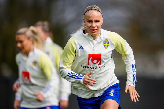 Stina Lennartsson of Sweden of the women's national