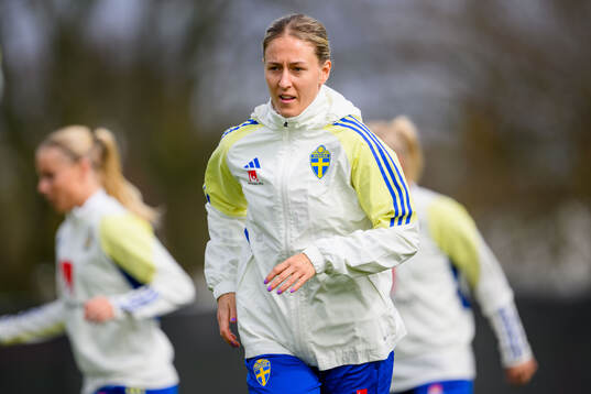 Emma Kullberg of Sweden of the women's national football