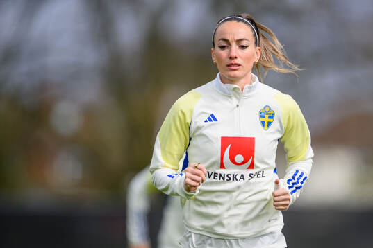 Kosovare Asllani of Sweden of the women's national football