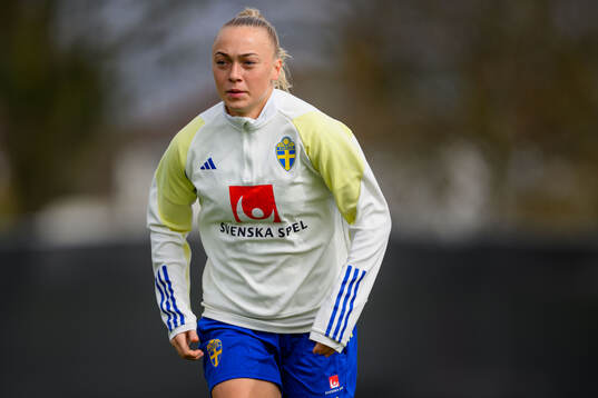 Hanna Bennison of Sweden of the women's national football
