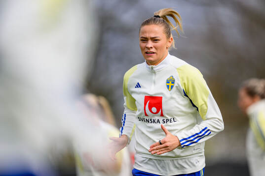 Fridolina Rolfö of Sweden of the women's national football