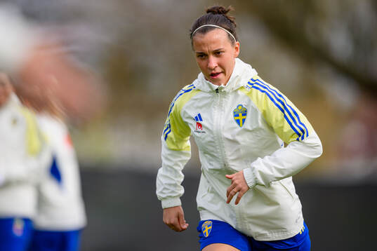 Julia Zigiotti Olme of Sweden of the women's national