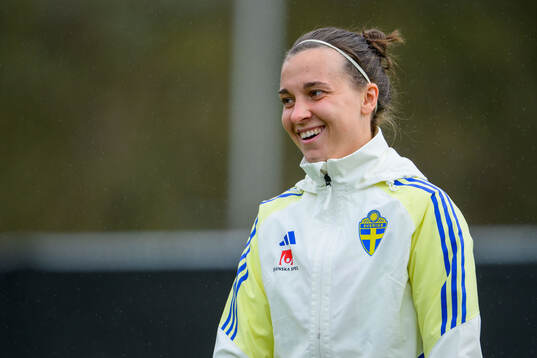 Julia Zigiotti Olme of Sweden of the women's national