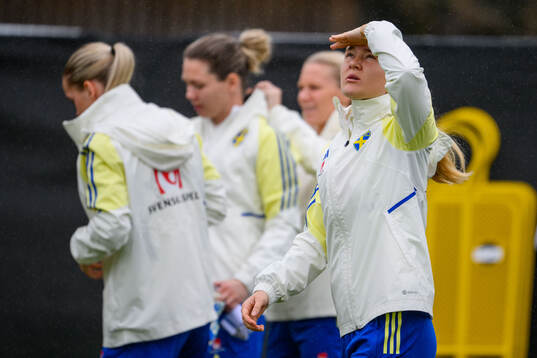 Matilda Vinberg of Sweden of the women's national football