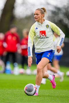 Fridolina Rolfö of Sweden of the women's national football