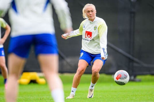 Hanna Bennison of Sweden of the women's national football