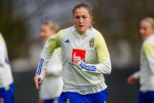 Filippa Angeldahl of Sweden of the women's national