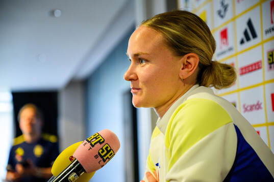 Matilda Vinberg of Sweden of the women's national football