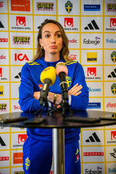 Kosovare Asllani of Sweden of the women's national football