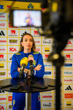 Kosovare Asllani of Sweden of the women's national football