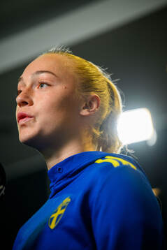 Hanna Bennison of Sweden of the women's national football