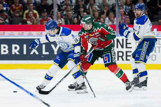 Leksands Felix Unger Sörum och Frölundas Albin Sundin