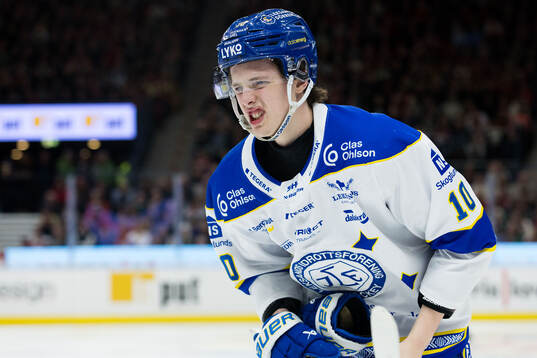 Leksands Anton Johansson har ont