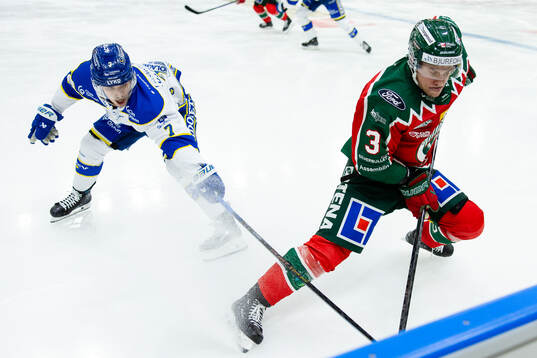 Leksands Marcus Karlberg och Frölundas Albin Sundin