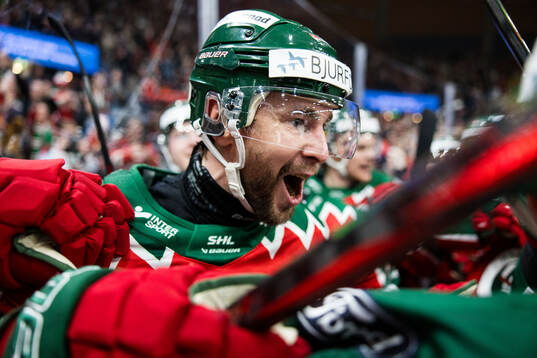 Bläddra bland fler bilder av Ishockey, SHL, Kvartsfinal 7, Frölunda - Leksand