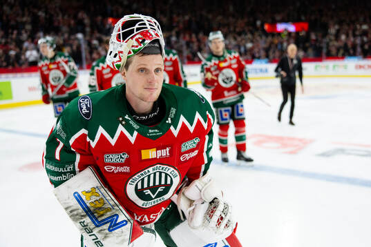 Frölundas målvakt Lars Johansson