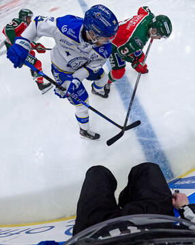 Leksands Peter Cehlarik och Frölundas Albin Sundin