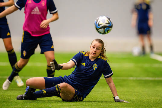 Målvakt Emmy Thyberg