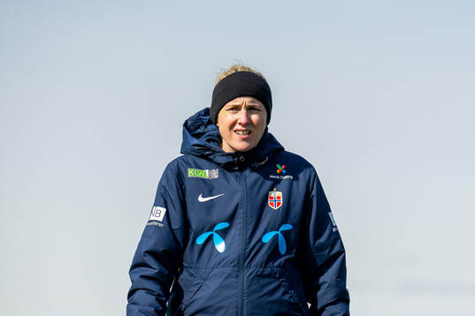 Gemma Grainger, head coach of the Norwegian women's