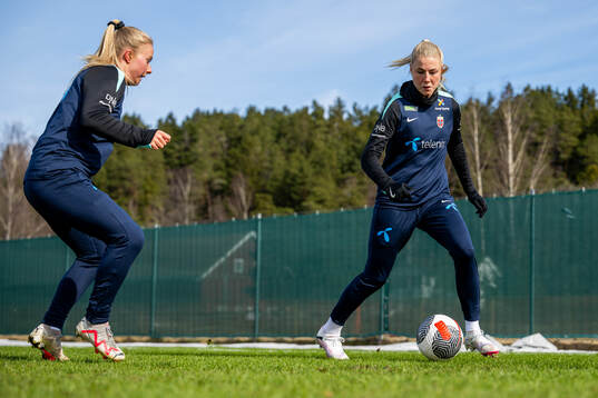 Sophie Román Haug of the Norwegian women's national