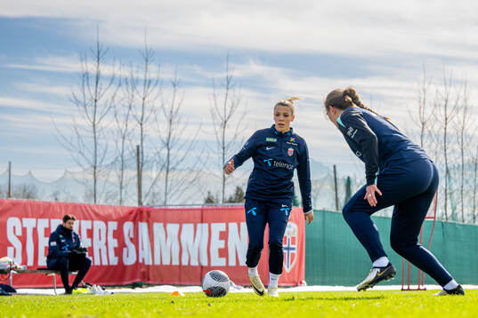 Celin Bizet Ildhusøy of the Norwegian women's national