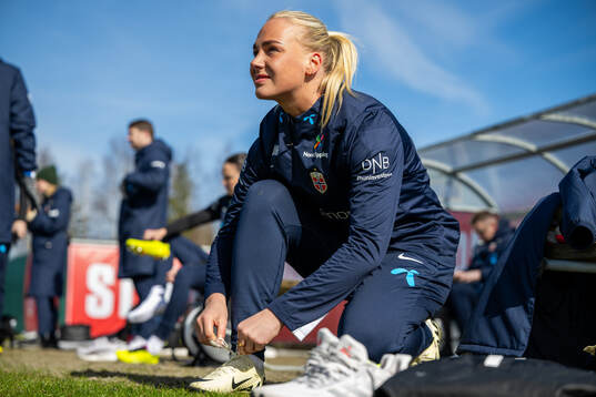 Cathinka Tandberg of the Norwegian women's national