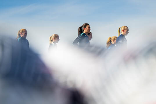 Mathilde Harviken, Thea Bjelde, Ingrid Syrstad Engen and