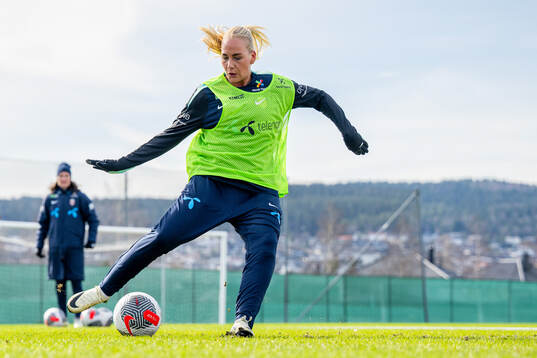 Cathinka Tandberg of the Norwegian women's national