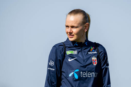 Karina Sævik of the Norwegian women's national football