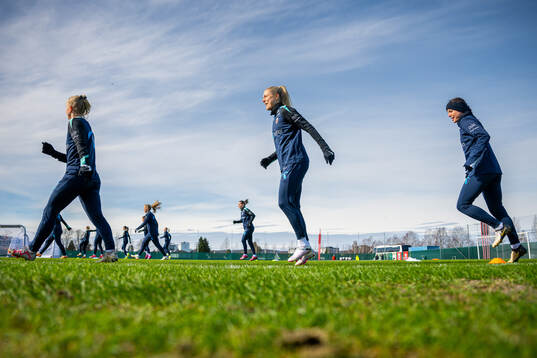Sophie Román Haug of the Norwegian women's national
