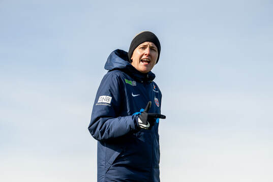 Gemma Grainger, head coach of the Norwegian women's