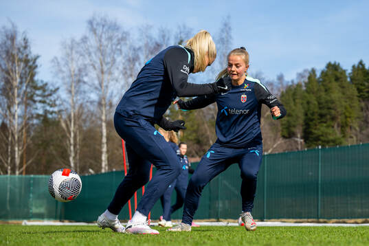 Emilie Woldvik of the Norwegian women's national football