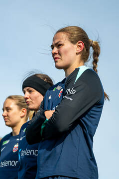 Marthine Østenstad of the Norwegian women's national