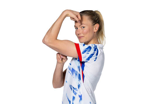 Guro Bergsvand of the Norwegian women's national football