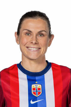 Emilie Haavi of the Norwegian women's national football