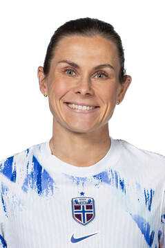 Emilie Haavi of the Norwegian women's national football