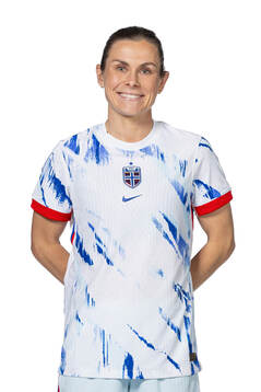 Emilie Haavi of the Norwegian women's national football