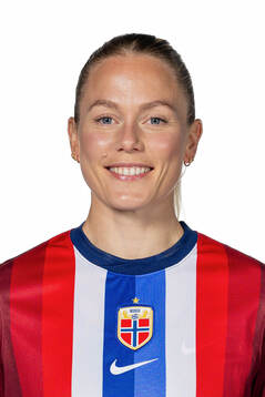 Guro Bergsvand of the Norwegian women's national football