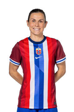 Emilie Haavi of the Norwegian women's national football