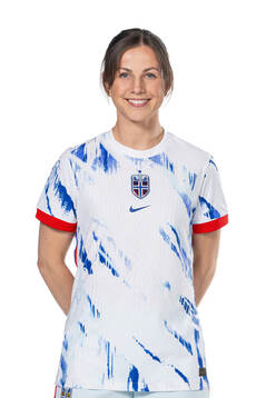 Tuva Hansen of the Norwegian women's national football team