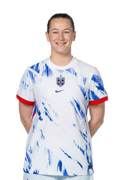 Elisabeth Terland of the Norwegian women's national
